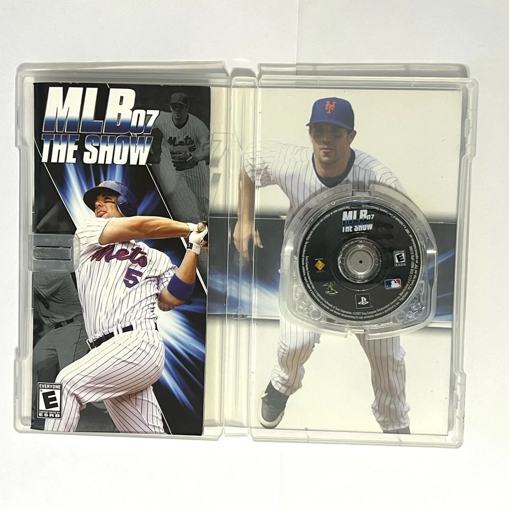 MLB 07: The Show (Sony PSP, 2007) Complete & Tested. UMD Shell Replaced